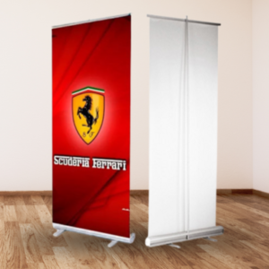 Nexo: Banner de piso roll up 85x200 cm