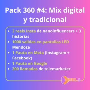 Pack Reelii 360 #4: Mix digital y tradicional