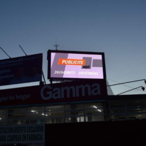 Pantallas LED (DOOH) en vía pública Gran Mendoza. Tránsito normal - Pack 1000 vistas